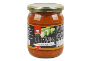Ікра з кабачків Хіт продукт с/б 470г