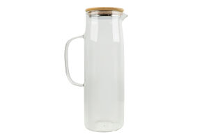 Кувшин стекло бамбуковая крышка 1.5л №KYYW560 Greenwich Products Co. Limited 1шт