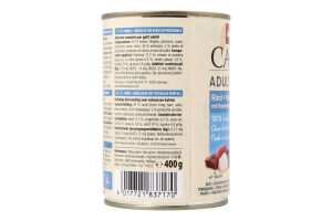 Корм д/котів з яловичиною тріскою та корінь петрушки 400г ж/б Карні