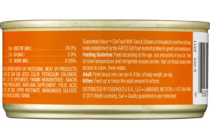 Guaranteed Value Cat Food with Tuna & Chicken