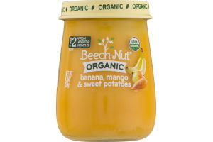 Beech-Nut Organic Banana, Mango & Sweet Potatoes