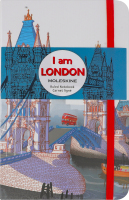 Записник Moleskine I am London лінія середній