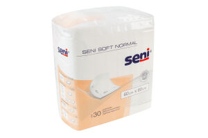 Пеленки гигиенические 60х60см Normal Soft Seni 30шт