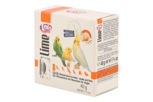 Камінь мінеральний д/птахів з мушлями 40г Lolo Pets