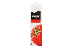 Сік стерилізований із концентрату з сіллю томатний Cappy т/п 1л