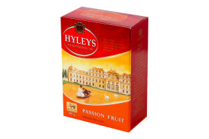 Чай черный байховый цейлонский цельнолистовой Passion Fruit Hyleys к/у 100г