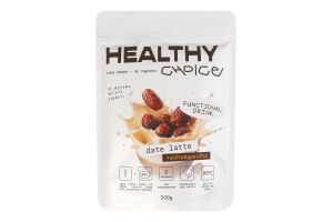 Напиток растворимый порошкообразный Финиковое латте Healthy Choice д/п 200г