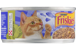 Purina Friskies Tasty Treasures Cat Food Ocean Fish Dinner With Cheese Pate