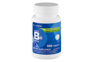 CareOne Vitamin B6 100mg Tablets - 100 CT