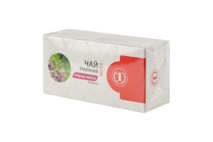 Чай трав'яний Чебрець-меліса 20*1,25г ТМ "1"