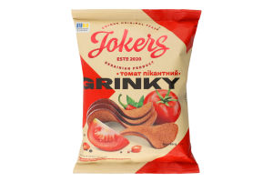Грінки житньо-пшеничні Томат пікантний Jokers м/у 80г