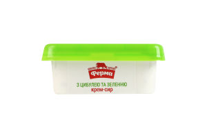 Крем-сыр 50% С луком и зеленью Ферма п/у 170г