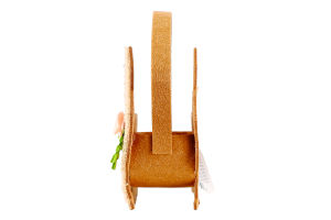 Кошик Кролик з квіткою декоративн фетровий 958385