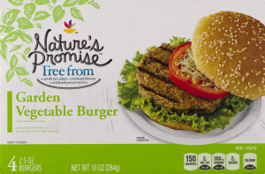 Nature's Promise Garden Vegetable Burger - 4 CT