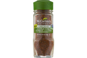 McCormick Gourmet Organic Citrus Chili & Garlic with Chia Seasoning