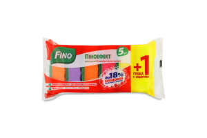 Губки кухонные Пеноэффект Fino 6шт