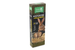 Ласощі для гризунів Медовий Колосок Happy Animal к/у 120г