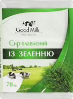 Сир плавлений 35% із зеленню Good Milk м/у 70г