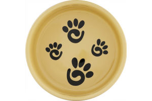 Ahold Paw Print Pet Bowl