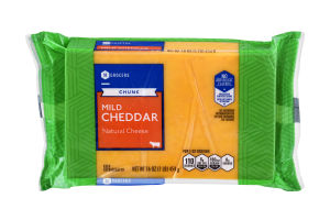 SE Grocers Chunk Mild Cheddar Natural Cheese