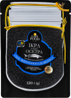 Икра имитированная со вкусом осетра пастеризованная Caps food д/п 120г