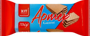 Вафлі Артек Класичні 70г Хіт Продукт