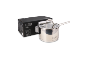 Ківш Stella 1,8л нержавіюча сталь з кришкою Lessner