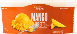 Simply Enjoy Mango Sorbetto
