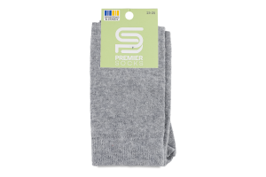 Гольфи підліткові Premier socks сірий р.23-25