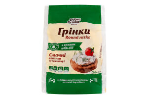 Гренки с укропом Добра грінка м/у 130г