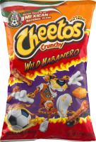 Cheetos Crunchy Wild Habanero Cheese Flavored Snacks