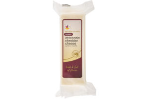 Ahold Wisconsin Cheddar Cheese Sharp White - 16 OZ