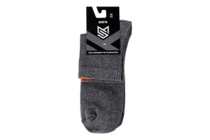 Шкарпетки чоловічі MovementStandard №MS M0211S 51 42-43 сірий меланж