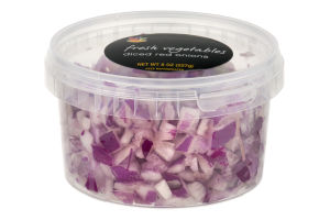 Ahold Fresh Vegetables Diced Red Onions