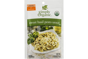 Simply Organic Sweet Basil Pesto Sauce Mix