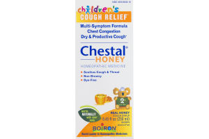 Boiron Chestal Honey Homeopathic Medicine Children's Cough Relief Real Honey Cough Syrup