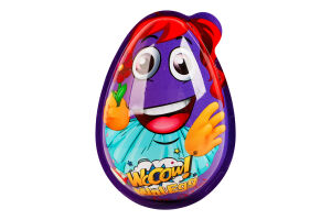 Яйце пластикове для дівчинки з цукерками та сюрпризом Mini egg Wooow п/у 30г в асорт