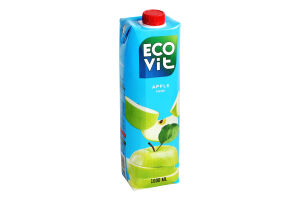 Напиток сокосодержащий Ecovit яблочный н/газ