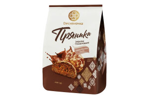 Пряники заварні глазуровані Шоколадний смак Dесняночка м/у 400г