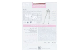 Колготки женские Conte elegant Active soft 40den 2 bronz