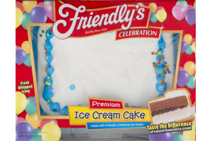 Friendly's Ice Cream Cake Premium Vanilla and Chocolate