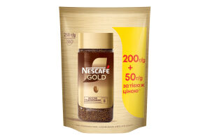 Кофе растворимый сублимированный Gold Nescafe д/п 250г