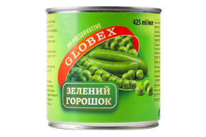 Конс Горошок Globex 420 г зелений И028 (Угорщина)