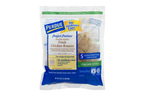 Perdue Perfect Portions Boneless Skinless Fresh Chicken Breasts Italian Style- 5 CT