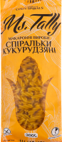 Изделия макаронные Спиральки кукурузные Ms.Tally м/у 300г
