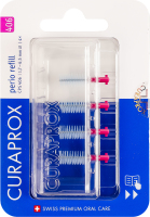 Насадки д/міжзуб щітки Curaprox CPS 406 фуксія