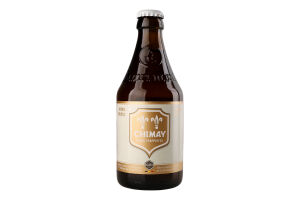 Пиво 0.33л 8.0% белое нефильтрованное Chimay Peres Trappistes бут