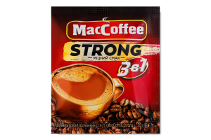 Напиток кофейный растворимый 3в1 Крепкий MacCoffee м/у 20г