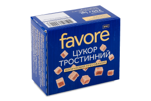 Цукор Favore тростинний пресований