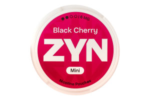 Подушечки никотиносодержащие 6мг ZYN Mini Black cherry 15х0.4г
